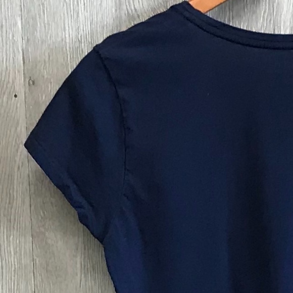 Polo Ralph Lauren Blue V-neck Tee BB736 - Picture 3 of 3